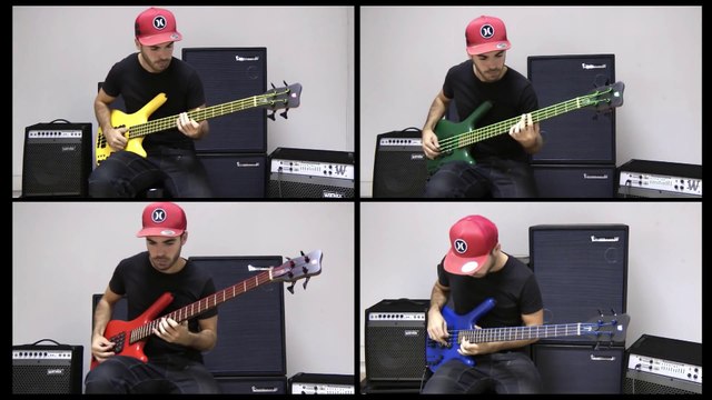 Miki Santamaria - Chromatic Groove [Bass Warwick Corvette $$ Special Edition Neon]