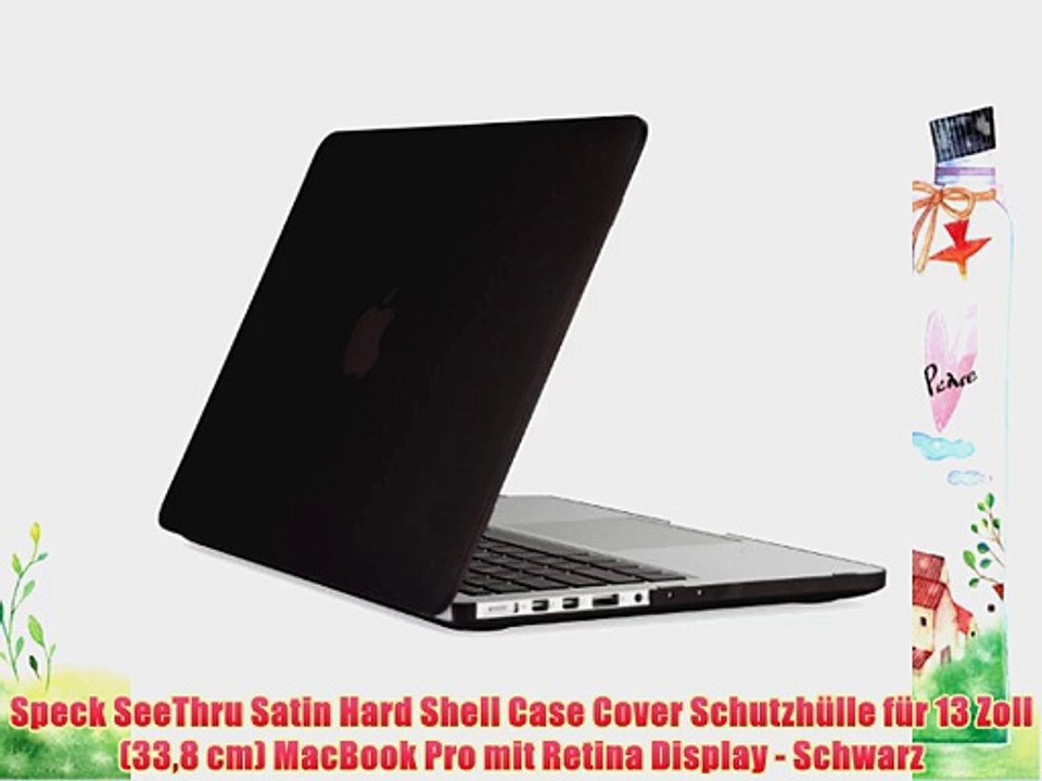 Speck SeeThru Satin Hard Shell Case Cover Schutzh?lle f?r 13 Zoll (338 cm) MacBook Pro mit