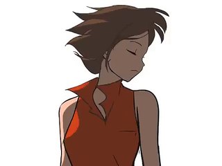 anime girl animation  Clip