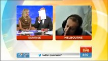 Weatherman Fail - Grant Denyer Passes Out In Stunt Plane In Australia on Live TV