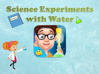Science Experiments with Water for Kids