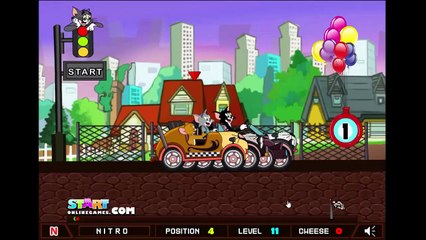 tom ja jerry car racing game Tom og Jerry bil racing Level 10 to level 25