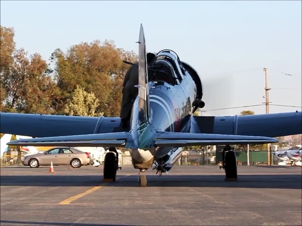 TORA! TORA! TORA! B5N2中島97艦攻　エンジンスタート　TAXI