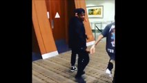 Scooter Braun : This is legit how Justin Bieber walks around in public - backstage at Hardfest 2015