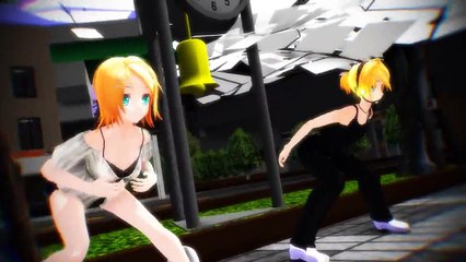 [MMD]  Timber -  Rin Kagamine ft Len Kagamine