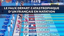 Le faux départ catastrophique d'un Français en natation