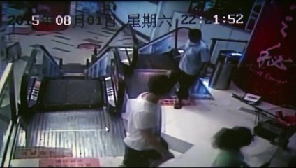 Un homme amputé après un accident d'escalator