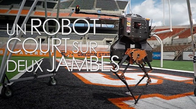 Atrias, un robot bipède qui court avec aisance presque partout