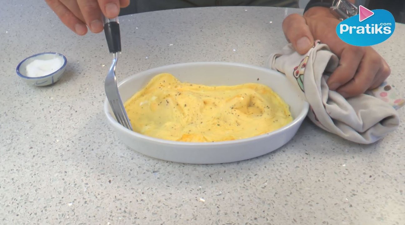 Faire une omelette au micro-ondes - Gaël gagne du temps - Vidéo Dailymotion