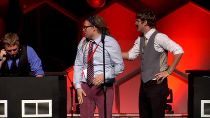 Pandora intern saves the day! (Remake of SNL's Bruno Mars skit)