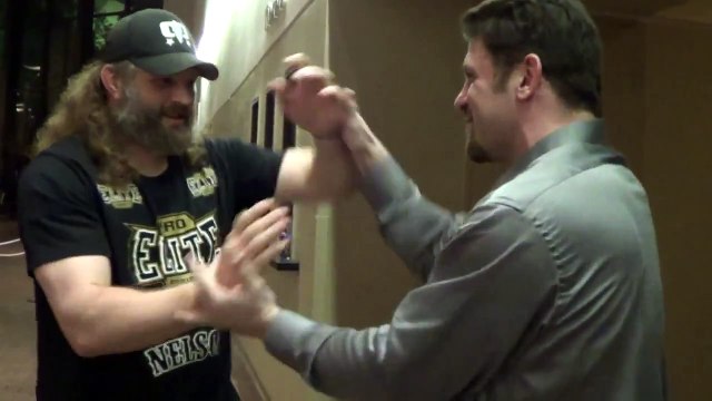 UFC Big Country Roy Nelson & Anderson Silva Wing Chun Kung Fu Chi Sao vs Wolfman! 1