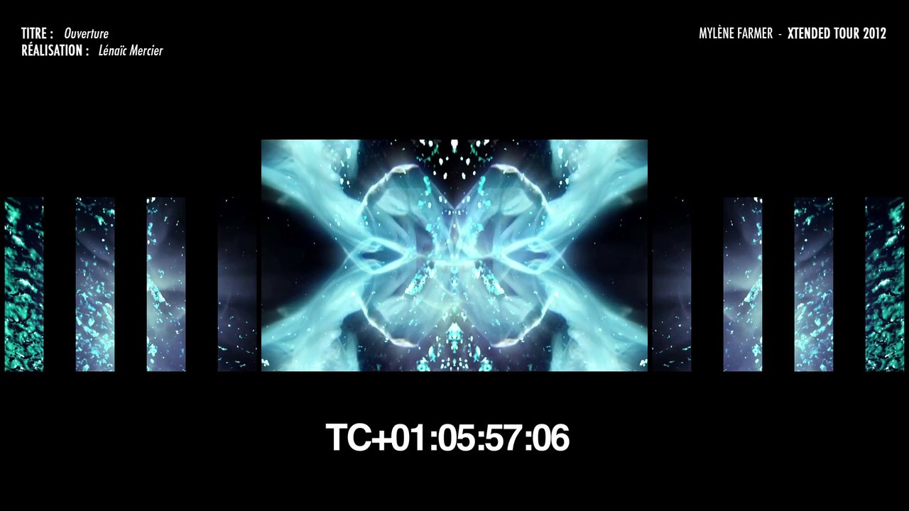 Mylène Farmer - Xtended Tour 2012  :::  Ouverture  :::  Multi-Screens Video Backdrop