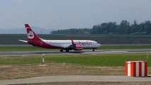 KSF/EDVK - Start Boeing 737-800, Air Berlin D-ABMJ, Take-Off Kassel-Calden 04.05.2013