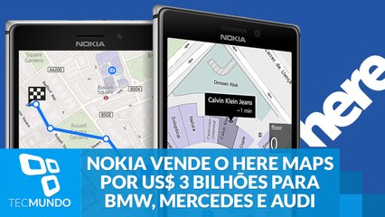 Nokia vende HERE Maps para BMW, Mercedes e Audi