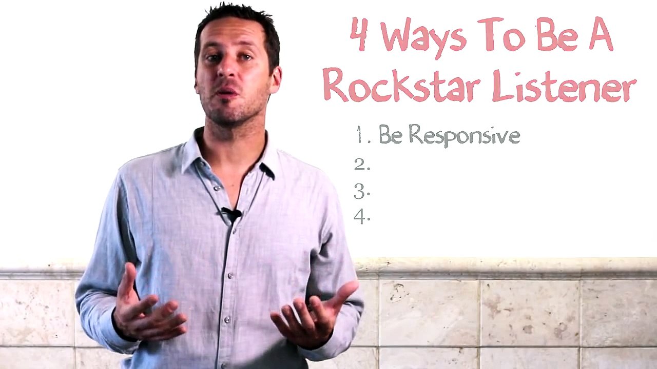 Relationship Advice: 4 Listening Skills For Relationships