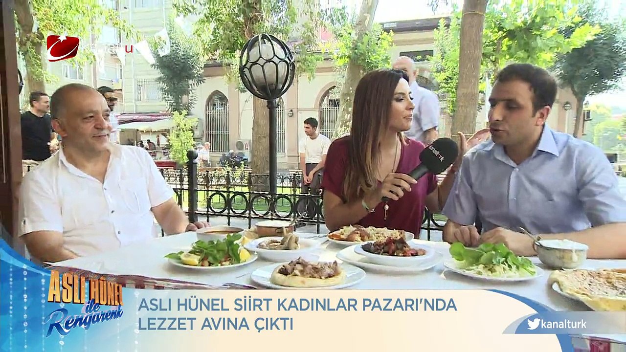 Aslı Hünel Siirt Kadınlar Pazarı'nda lezzet avına çıktı!