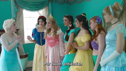 Musical con las princesas de Disney (Frozen) subtitulado español
