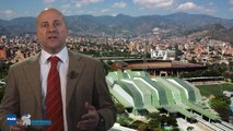Giancarlo Mazzanti: lámina sintética de pvc para el palacio de deportes de Medellín en Colombia