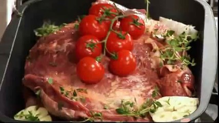 Roast Shoulder of Lamb with Tomatoes and Garlic Recipe | Marco Pierre White