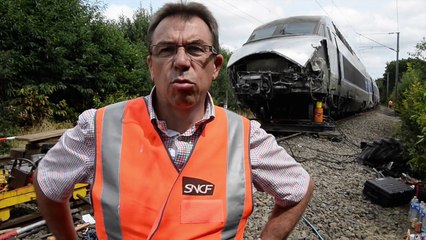 Un train TGV contre tracteur à Noyal sur Vilaine