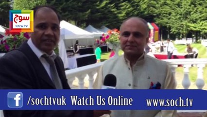 High Commissioner of Pakistan in UK  Syed Ibn e.Abbas on Eid