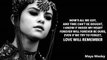 Selena Gomez  - Love will remember (Lyrics)