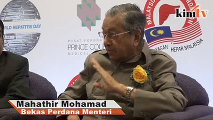 Mahathir:  Suatu jenayah jika bercakap mengenai 1MDB