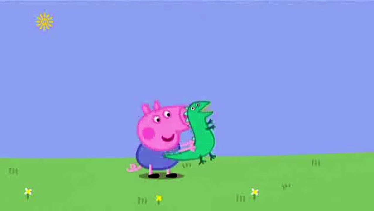 Peppa Pig s04e19 Georges New Dinosaur clip2