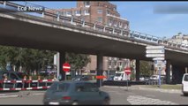 Bruxelles: le désamiantage du viaduc Reyers a débuté