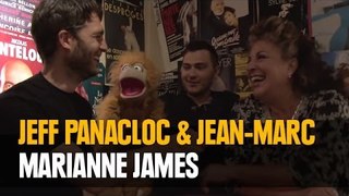 Drôle d'interview entre Jeff Panacloc, Marianne James et Jean-Marc !