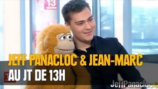 Jeff Panacloc et Jean Marc au JT de 13H