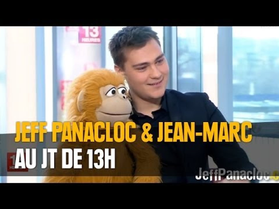 Jeff Panacloc et Jean Marc au JT de 13H
