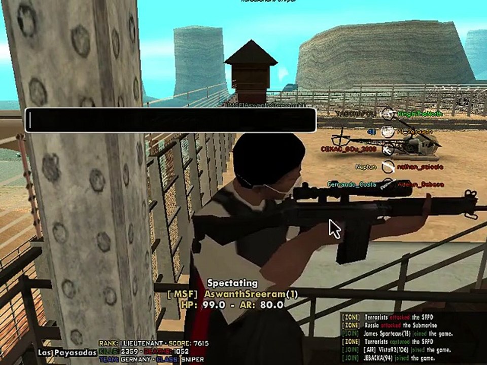 [MSF]_AswanthSreeram [RapidFire Sniper]