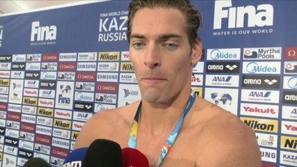 Natation - ChM (H) : Lacourt «Je savais que je pouvais faire un joli 100 m»