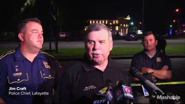 Authorities Respond to Lafayette shooting