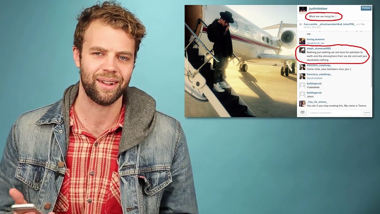 Brooks Wheelan Reads Celebrity Instagram Comments