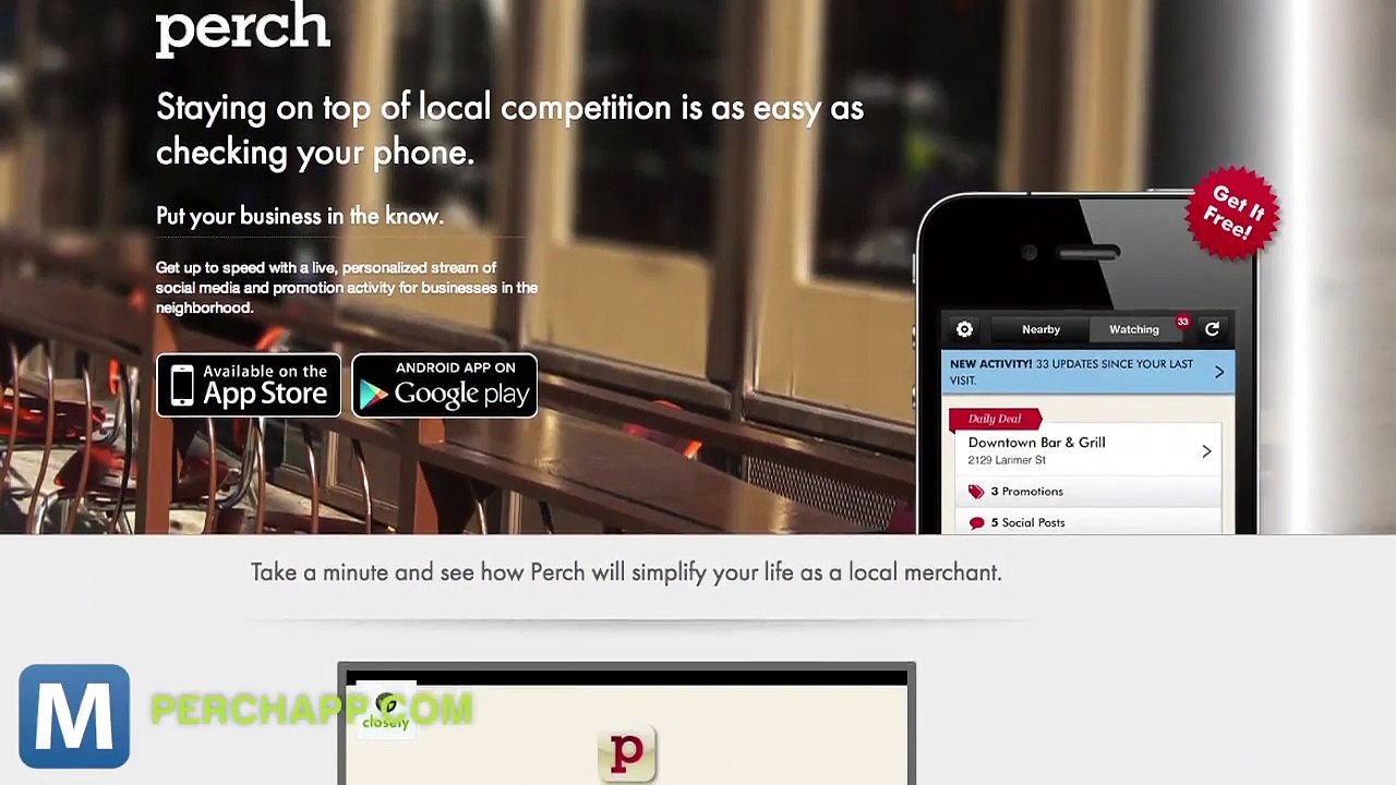 Perch Tracks Local Social Deals for Consumers and Business Owners