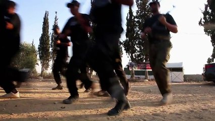 Hamas treina palestinos para a guerra