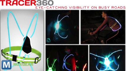 Fiber Optic Athletic Gear Will Keep You Visible at Night