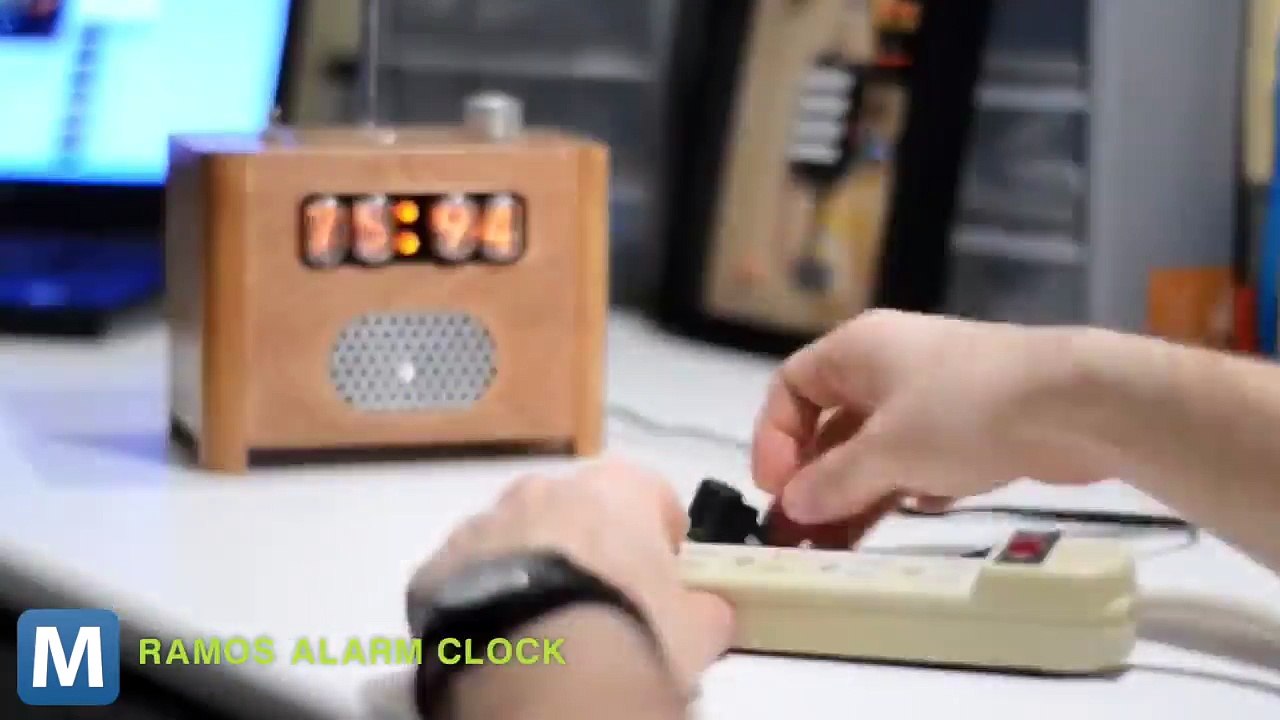 Combo Toothbrush and Alarm Clock Wakes You Up, Gets You Brushing