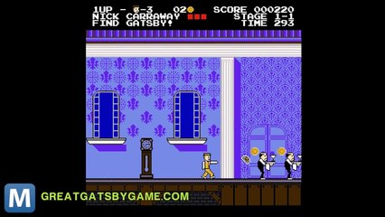 The Great Gatsby Goes 8-Bit in NES-Style Game