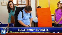 Bulletproof Blanket Protects Students Against Bullets, Natural Diasters