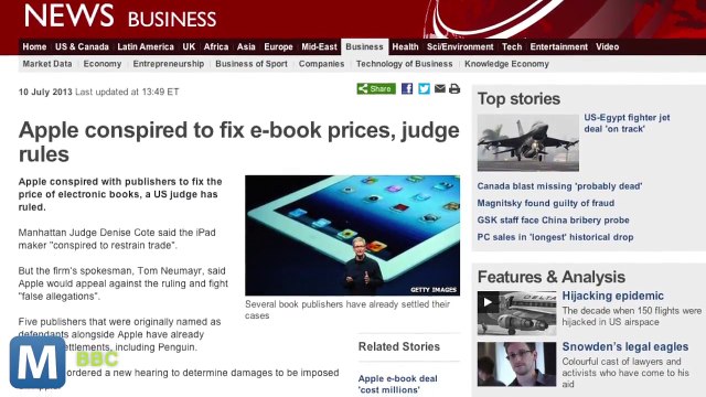 Apple’s Price-Fixing Case and Other News you Need to Know