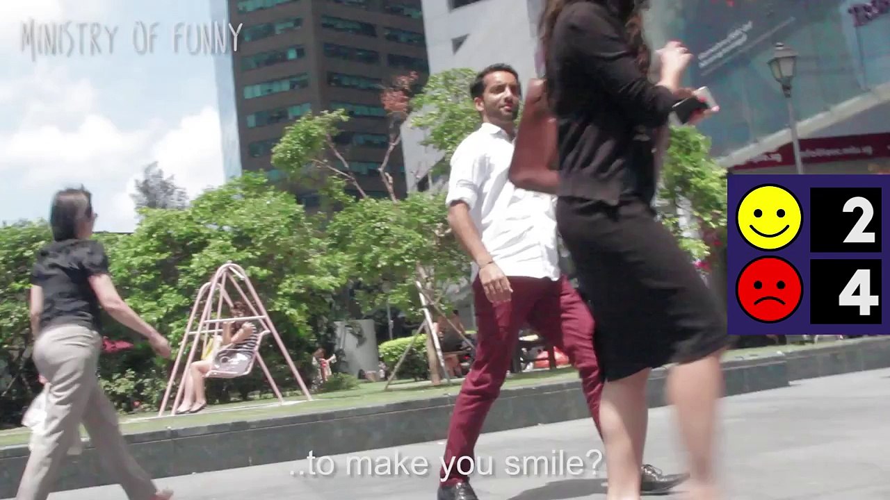 Are Singaporeans Emotionless on Valentine's Day? Giving Flowers to Strangers - Ministry of Funny