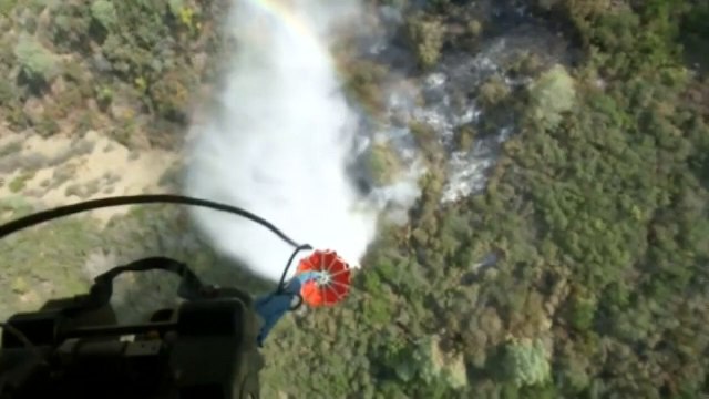 Thousands leave home as wildfire consumes 54,000 acres