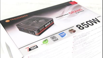 [Cowcot TV] Présentation alimentation Thermaltake ToughPower Grand Platinum 850