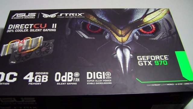 [Cowcot TV] Présentation carte graphique Asus GTX 970 Strix