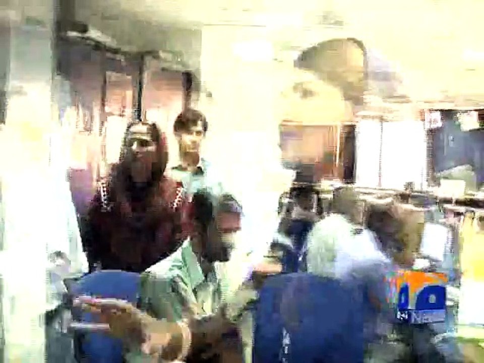 Reham Khan visits Geo News Islamabad office-Geo Reports-03 Aug 2015