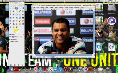 How to cut a background in gimp