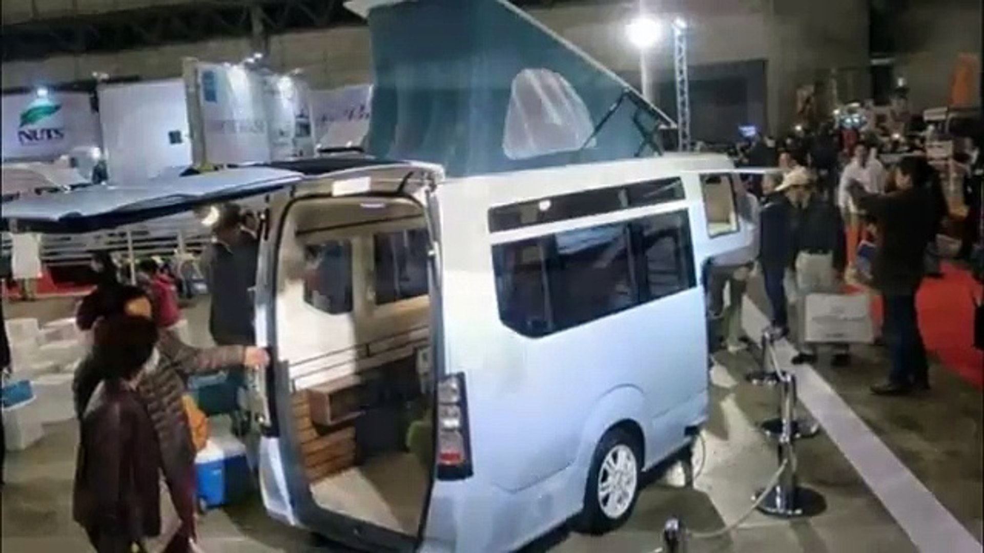 Honda N Truck And N Camp Concepts Van Camp Video Dailymotion